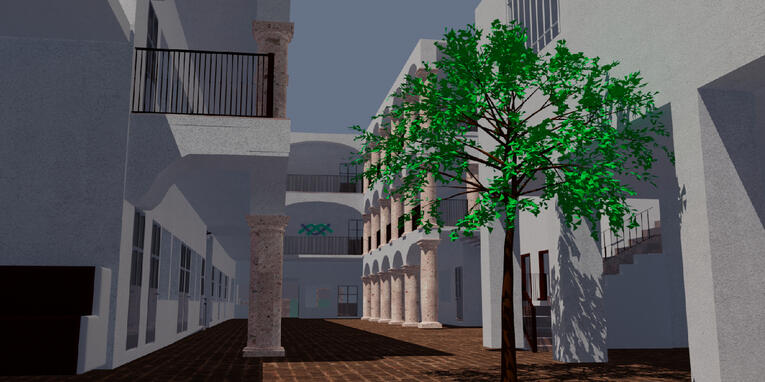 UDEM 1st Courtyard