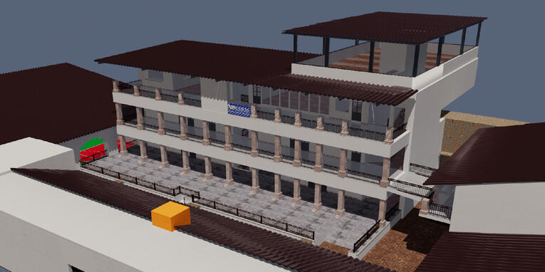 UDEM 2nd Courtyard