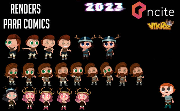 Poses para Vikidz - Ncite